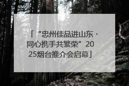 “忠州佳品进山东・同心携手共繁荣”2025烟台推介会启幕