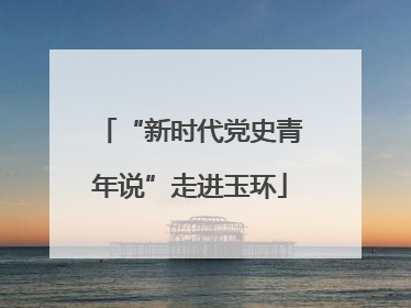 “新时代党史青年说”走进玉环