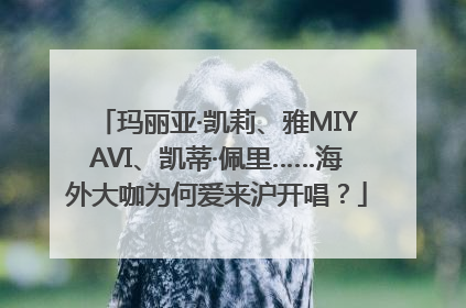 玛丽亚·凯莉、雅MIYAVI、凯蒂·佩里……海外大咖为何爱来沪开唱？