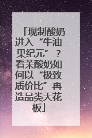 现制酸奶进入“牛油果纪元”？看茉酸奶如何以“极致质价比”再造品类天花板