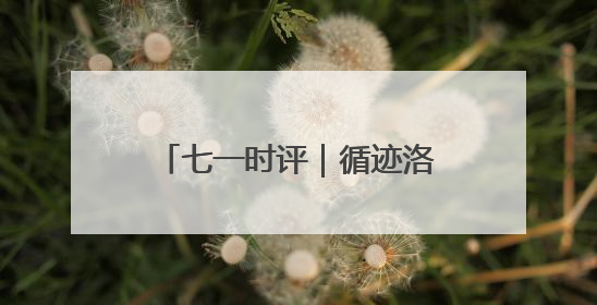 七一时评｜循迹洛阳之行 让文化遗产“生生不息”