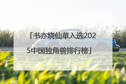 书亦烧仙草入选2025中国独角兽排行榜