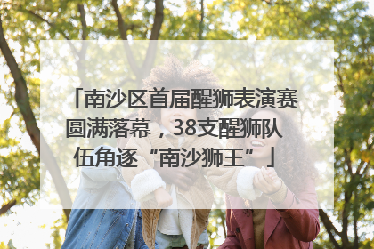 南沙区首届醒狮表演赛圆满落幕，38支醒狮队伍角逐“南沙狮王”