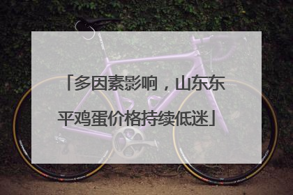 多因素影响，山东东平鸡蛋价格持续低迷