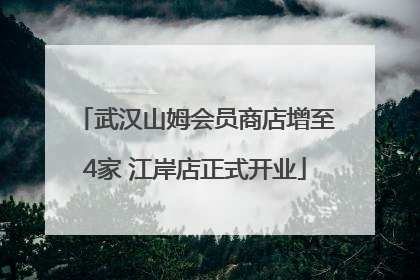 武汉山姆会员商店增至4家 江岸店正式开业