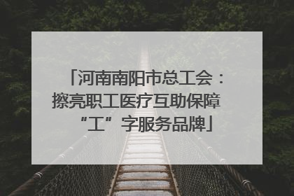 河南南阳市总工会：擦亮职工医疗互助保障“工”字服务品牌