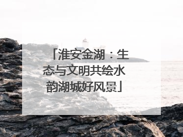 淮安金湖：生态与文明共绘水韵湖城好风景