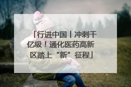 行进中国丨冲刺千亿级！通化医药高新区踏上“新”征程