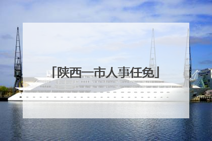 陕西一市人事任免