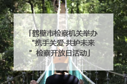 鹤壁市检察机关举办“携手关爱·共护未来”检察开放日活动