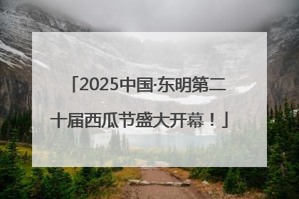 2025中国·东明第二十届西瓜节盛大开幕！
